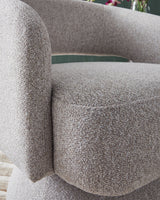 Nashkins - Swivel Accent Chair - Pebble