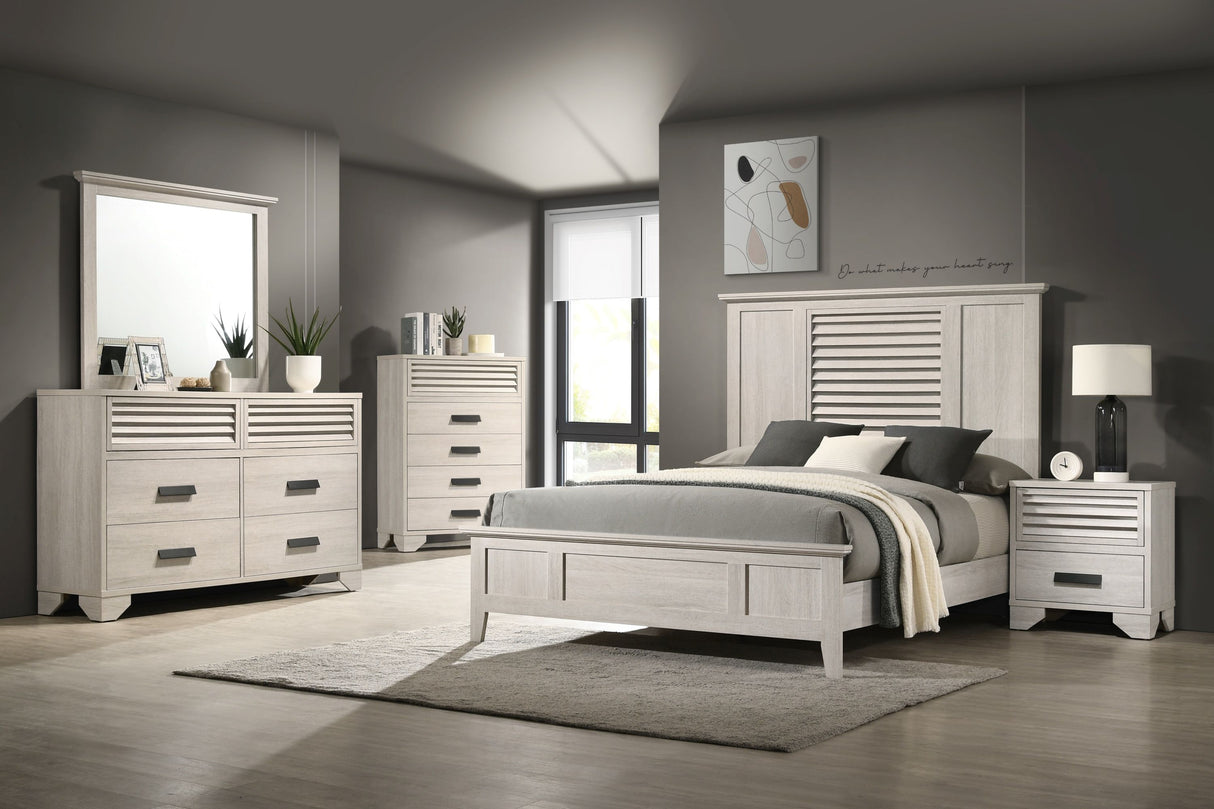 Sarter - Nightstand - White by Crown Mark | Bel Furniture