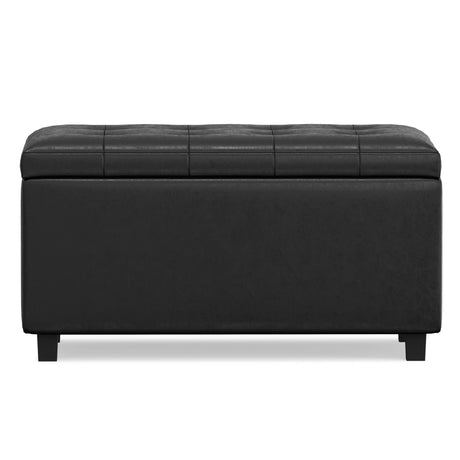 Cosmopolitan - Upholstered Storage Ottoman - view 17