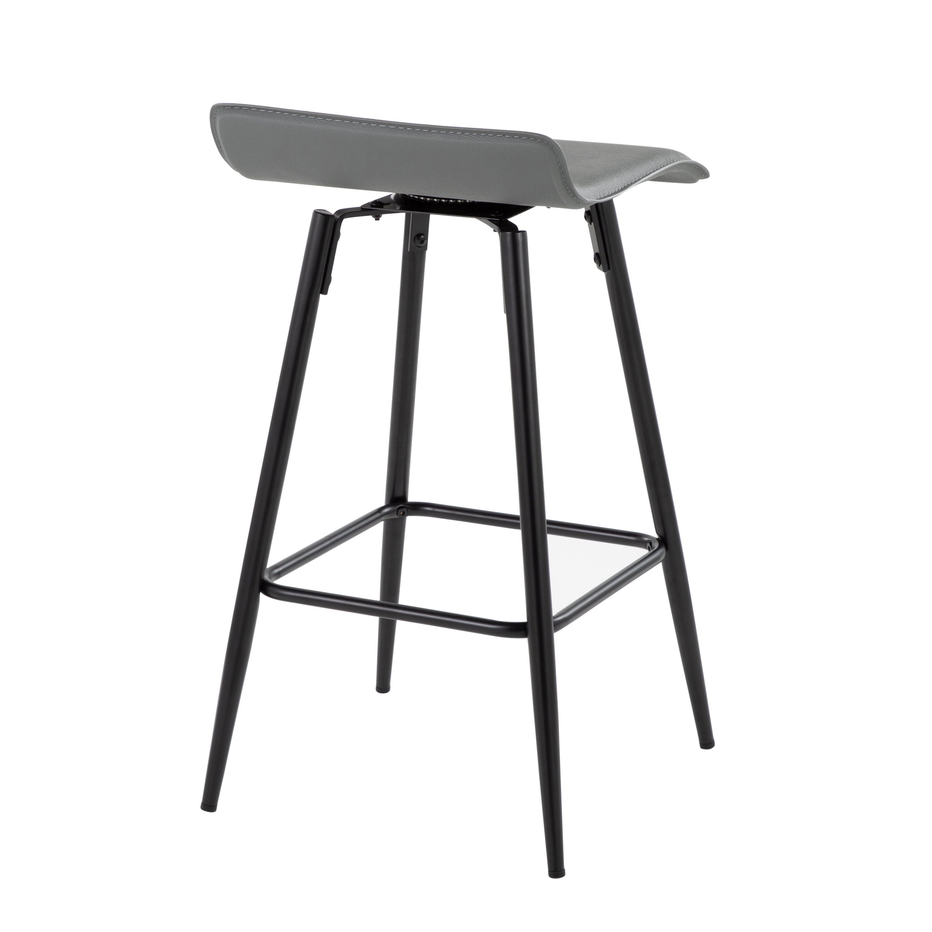 Ale - Contemporary Fixed Height Counter Stool (Set of 2)