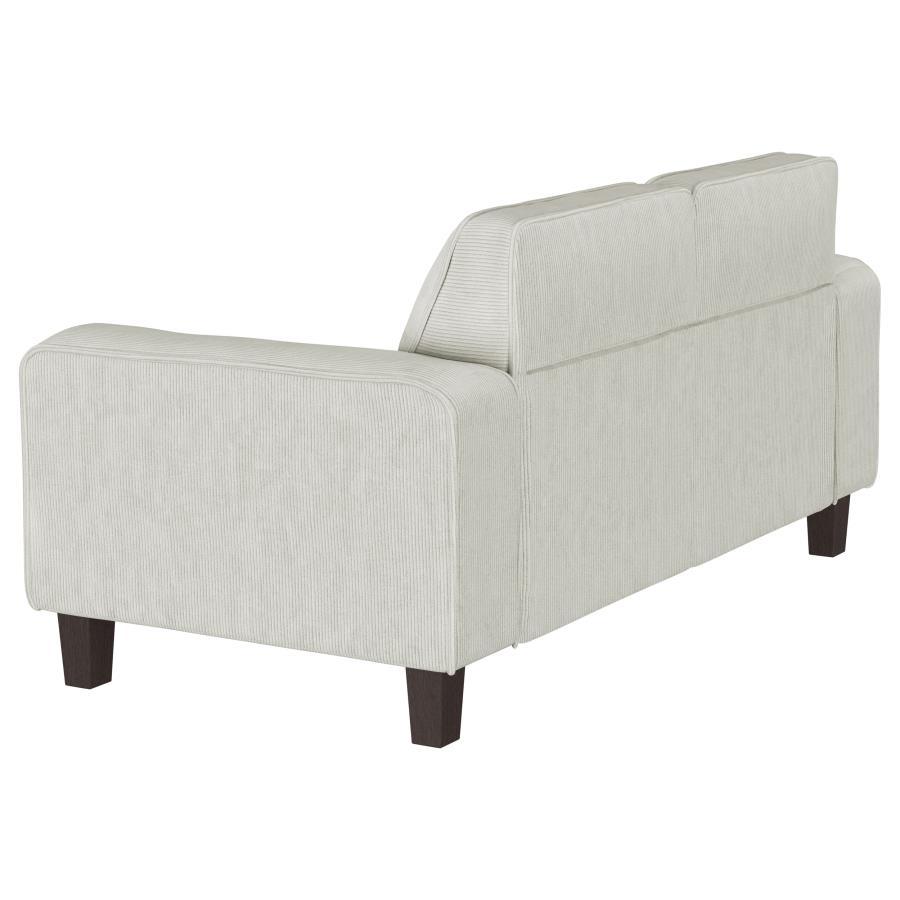 Deerhurst - Upholstered Tufted Track Arm Sofa Set by Coaster Fine Furniture | Bel Furniture