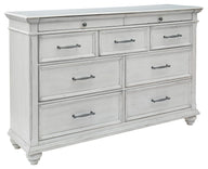 Kanwyn - Dresser, Mirror White Dressers by Benchcraft® | Bel Furniture