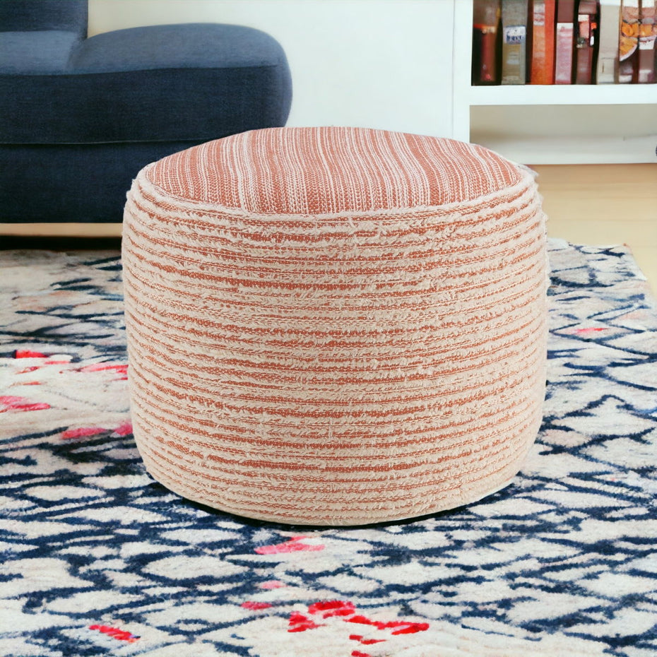 Polyester Ottoman - Pink