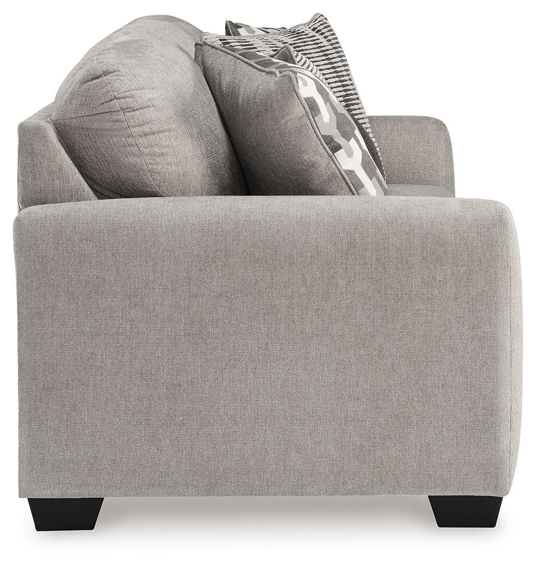 Avenal Park - Flannel - Sofa - Stationary Sofas by Signature Design by