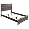Watson - Wood Panel Bed Dark Gray by CoasterEveryday | Bel Furniture