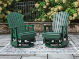 Shell Beach - Swivel Glider Chair - Green - view 3