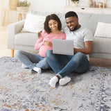 Payas - 2' X 8' Traditional Runner Rug - Ivory / Gray by Naar Rug | Bel Furniture