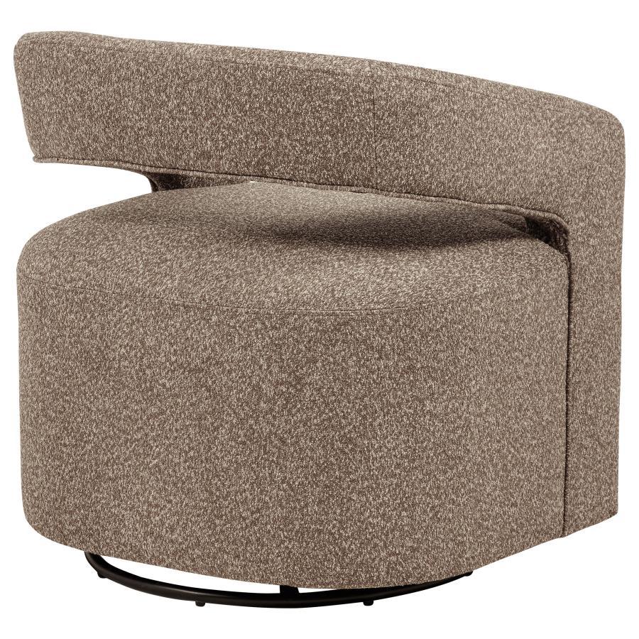 Westhill - Boucle Upholstered Swivel Accent Chair