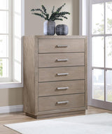 Kenora - 5-Drawer Bedroom Chest - Barley Brown by Coaster Fine Furniture | Bel Furniture