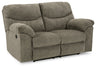 Alphons - Reclining Loveseat Beige by Signature Design by Ashley® | Bel Furniture