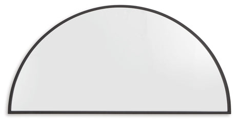 Denlow - Black - Accent Mirror by Signature Design by Ashley® | Bel Furniture