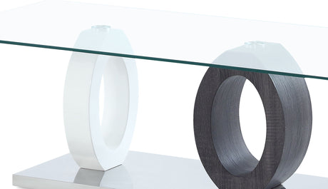 Tracker - Coffee Table - Brown / White by Global Furniture USA | Bel Furniture