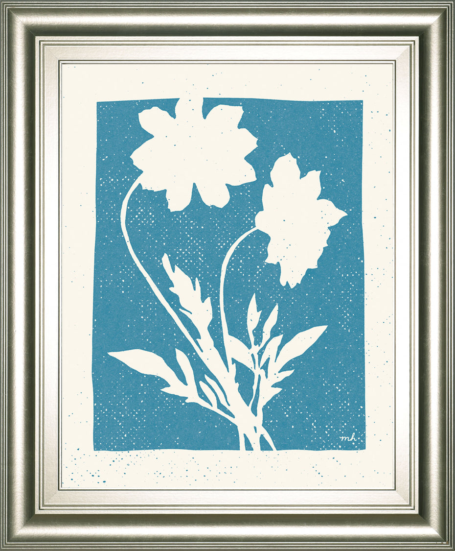 Joyful Spring I By Moira Hershey - Framed Print Wall Art - Pearl Silver