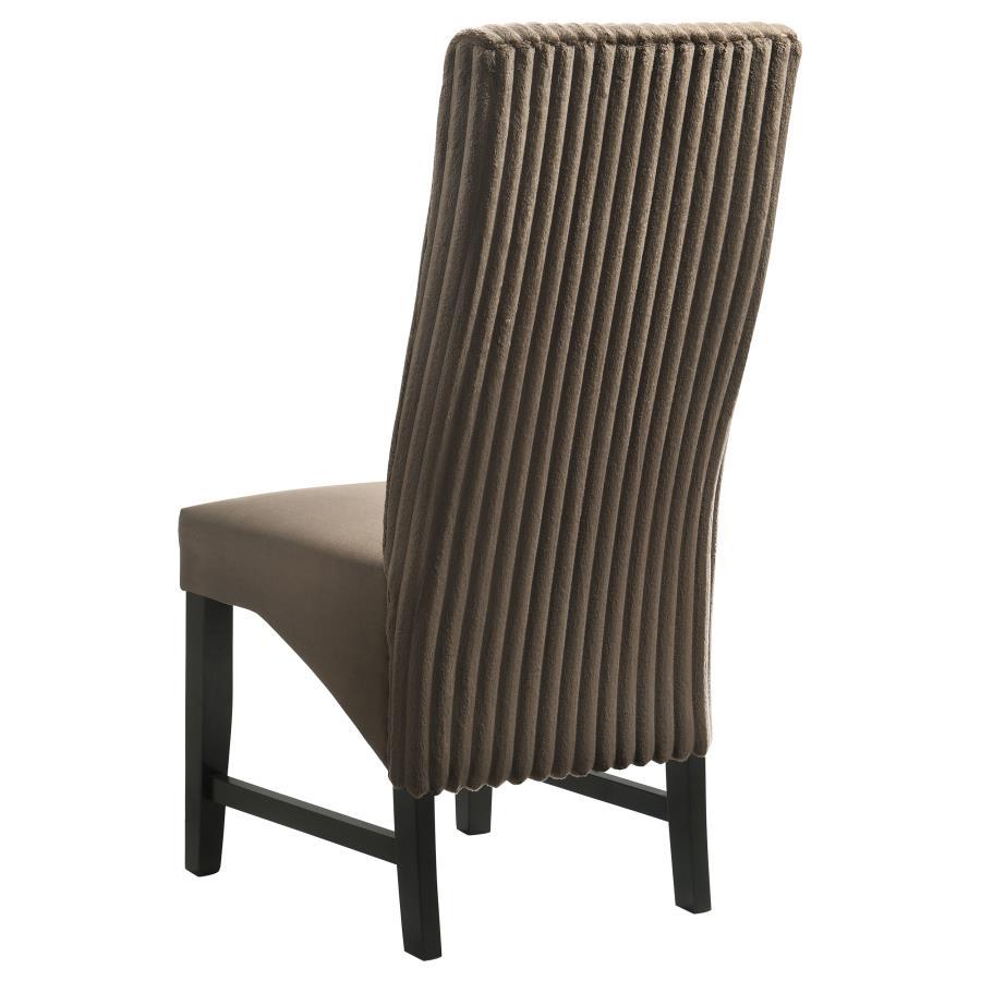 Barrand - Upholstered Dining Side Chair (Set of 2) by Coaster Fine Furniture | Bel Furniture