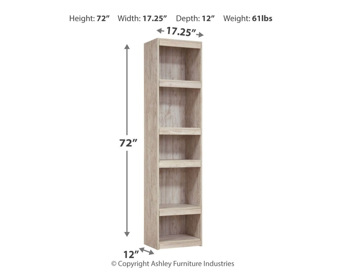 Willowton - Whitewash - Pier - 4 Shelves by Signature Design by Ashley® | Bel Furniture