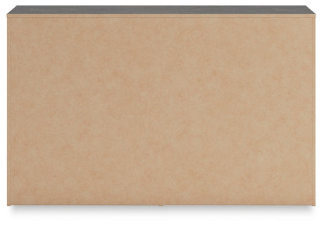 Hollivern - Dark Gray - Six Drawer Dresser by Signature Design by Ashley® | Bel Furniture