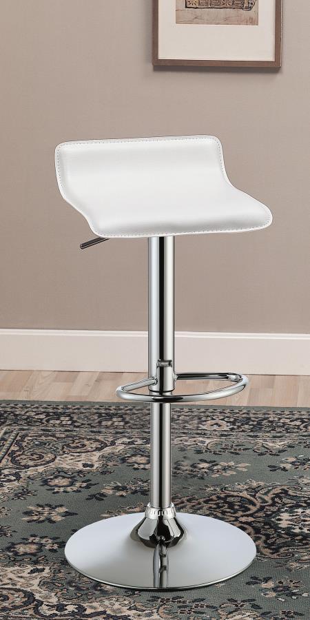 Bidwell - 29″ Upholstered Backless Adjustable Bar Stools (Set of 2)