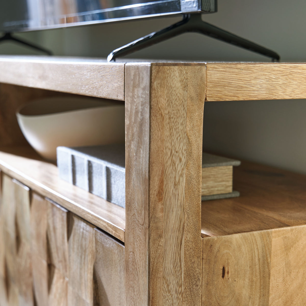 Hudwick - Natural Brown - Accent Cabinet by Signature Design by Ashley® | Bel Furniture