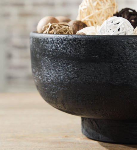 Brynnington - Black - Bowl by Signature Design by Ashley® | Bel Furniture
