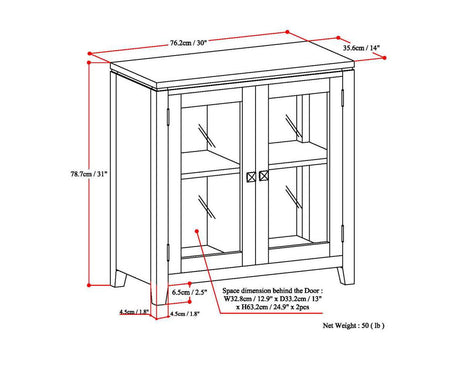 Cosmopolitan - Handcrafted Medium Storage Cabinet - view 4