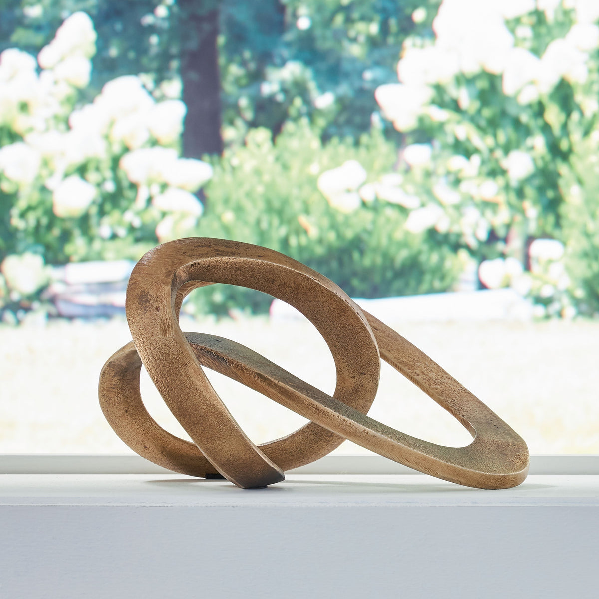 Dunnruck - Antique Brass Finish - Sculpture by Signature Design by Ashley® | Bel Furniture