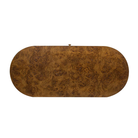Jesse - Single Drawer Oval Computer Desk by Jennifer Taylor Home | Bel Furniture