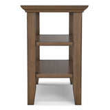 Acadian - Narrow Side Table - Rustic Brown