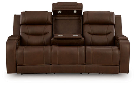 Knightington - Power Reclining Sofa With Audio Seating - view 5