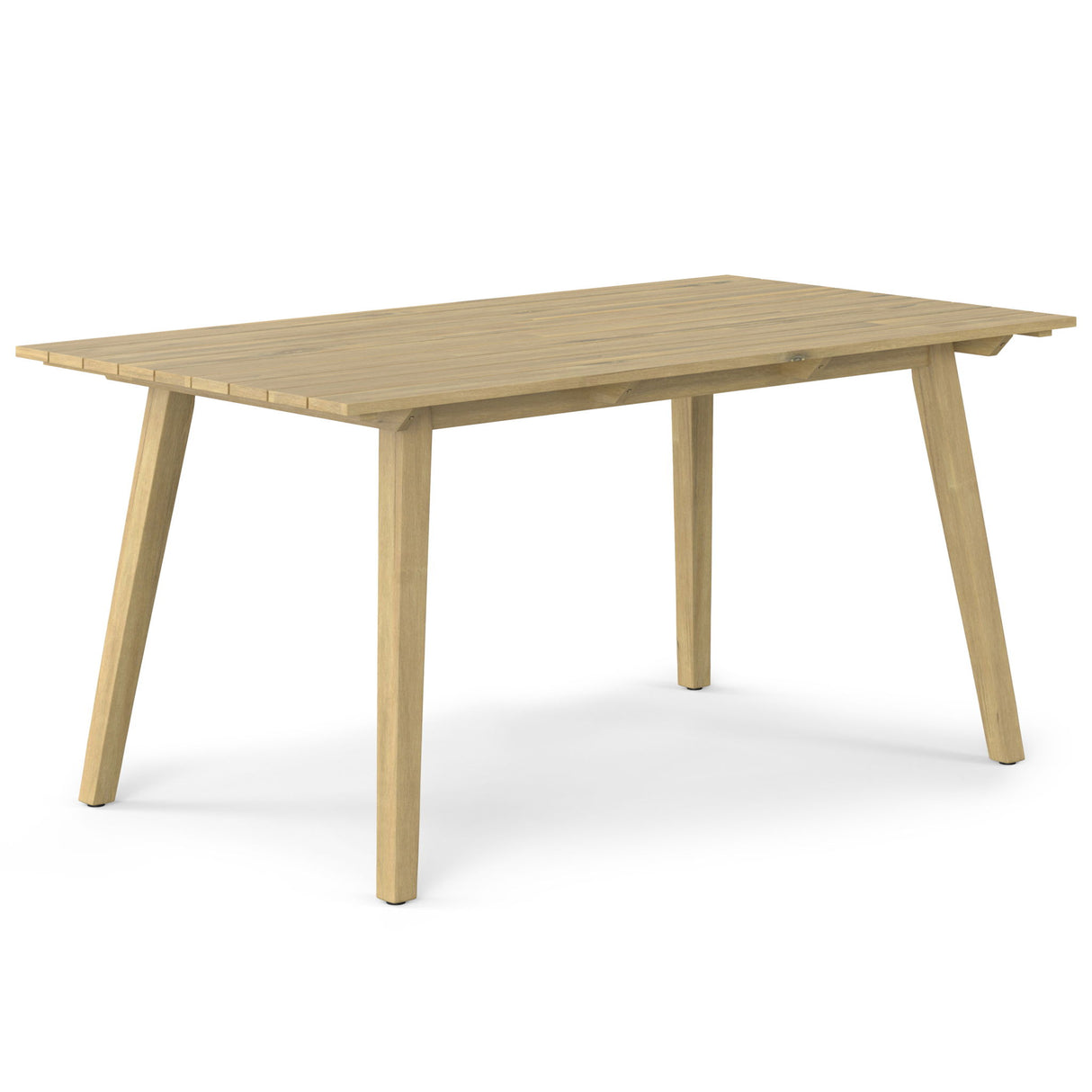 Kona - Outdoor Dining Table - Light Teak by Simpli-Home | Bel Furniture