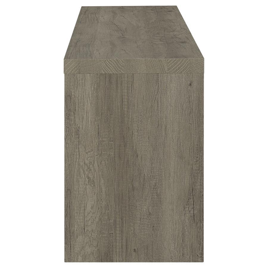 Burke - 2-Drawer Engineered Wood TV Stand - Gray Driftwood by CoasterEssence | Bel Furniture