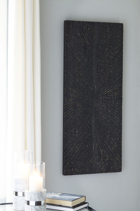 Lenora - Antique Black - Wall Decor by Signature Design by Ashley® | Bel Furniture