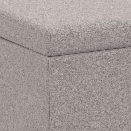 Avalon - Multifunctional Storage Ottoman Bench by Simpli-Home | Bel Furniture