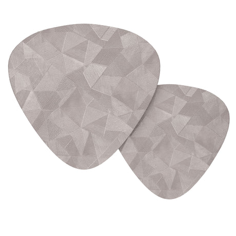 Shelton - 2 Piece Metal Nesting Table - Nickel by Simpli-Home | Bel Furniture