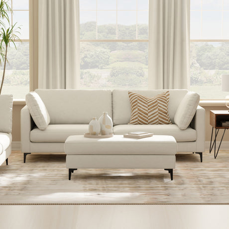 Ava - Mid Century Sofa With Ottoman Set - view 5