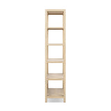 Ellis - 5 Shelf Open Frame Bookcase - Natural