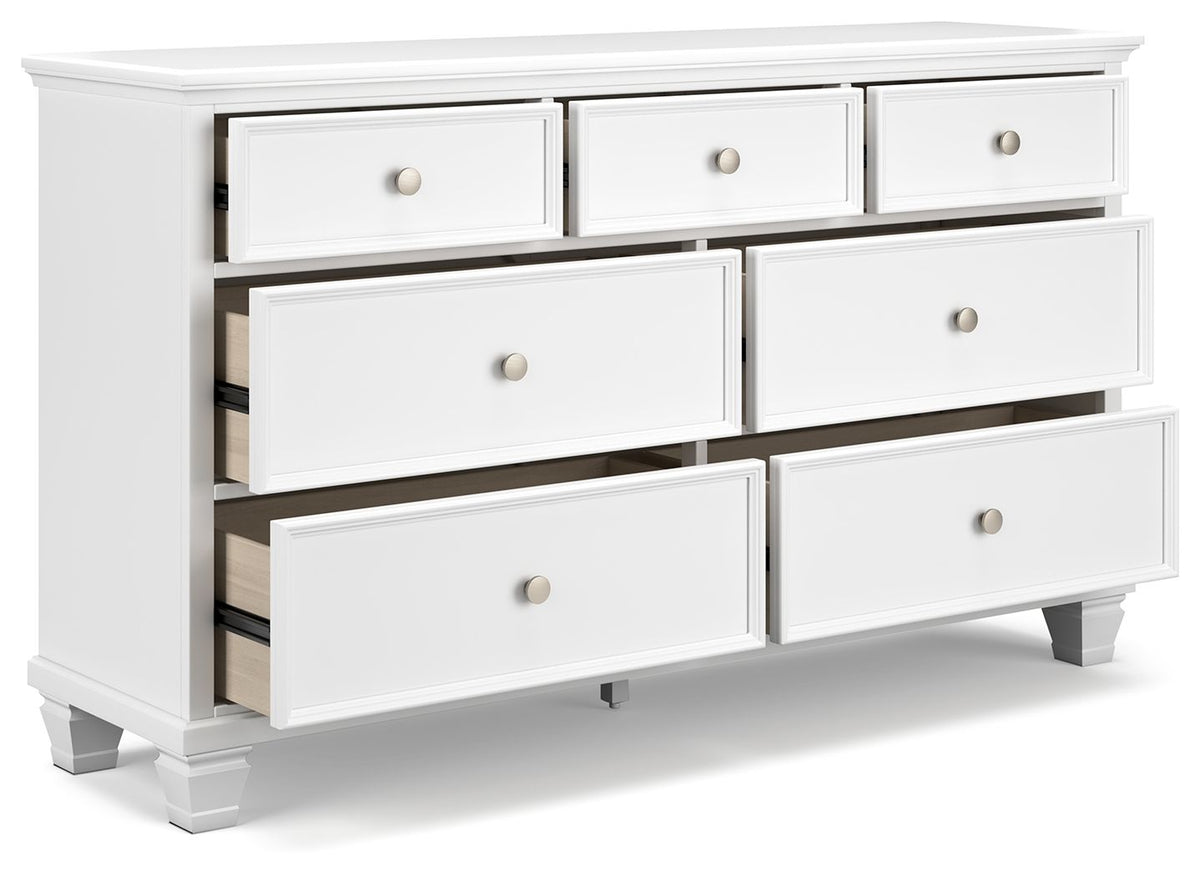 Fortman - White - Dresser by Signature Design by Ashley® | Bel Furniture
