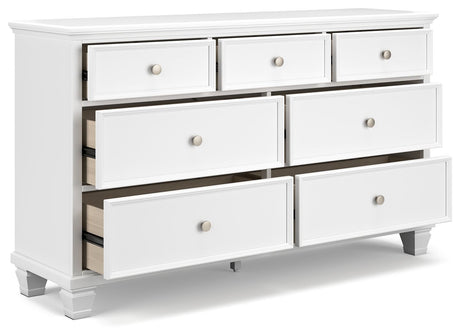 Fortman - White - Dresser by Signature Design by Ashley® | Bel Furniture