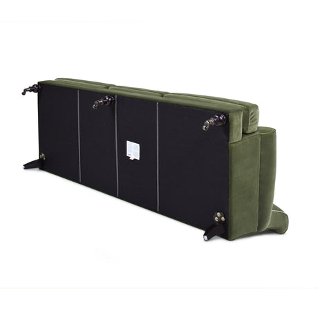 Alana Lawson - Three Cushion Tightback Sofa by Jennifer Taylor Home | Bel Furniture