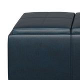 Avalon - Multi Functional Storage Ottoman by Simpli-Home | Bel Furniture