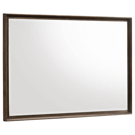 Glenwood - Dresser Mirror - Warm Brown by Coaster Fine Furniture | Bel Furniture
