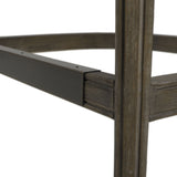 Paris - Farmhouse Counter Height Bar Stool With Backrest by Jennifer Taylor Home | Bel Furniture