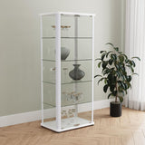 Aero - 5-Shelf Display Curio Cabinet With Led Lighting by Coaster Fine Furniture | Bel Furniture
