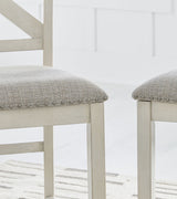 Robbinsdale - Upholstered Barstool (Set of 2) - Antique White