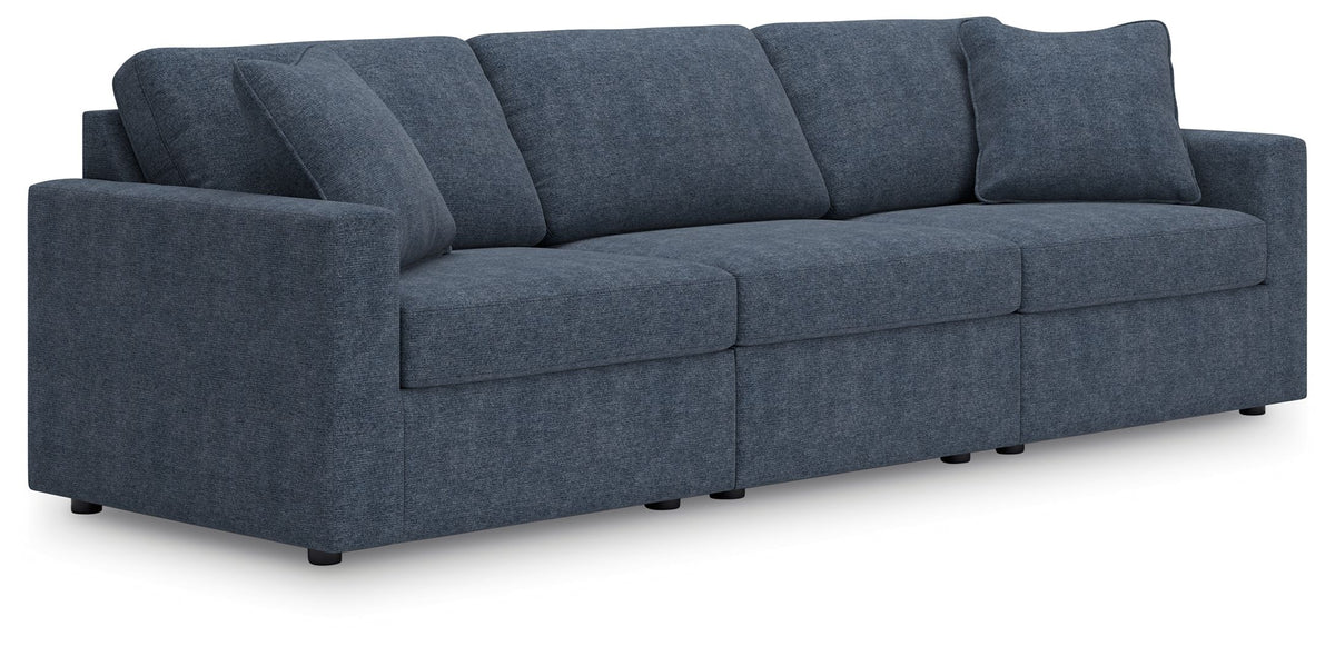 Modmax - Ink - Sectional Blue 3 Pc. Sectional Sofa by Signature Design by Ashley® | Bel Furniture