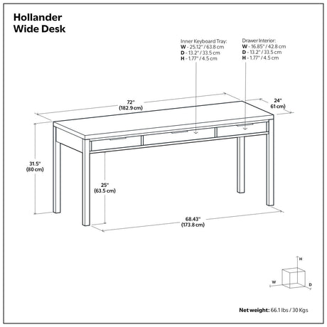 Hollander - Handcrafted Desk - view 7
