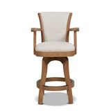 Williams - Swivel Counter Height Bar Stool by Jennifer Taylor Home | Bel Furniture