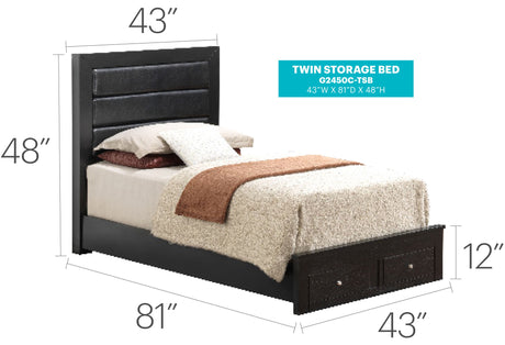 Elegant Storage Bed For Cozy Spaces - view 7