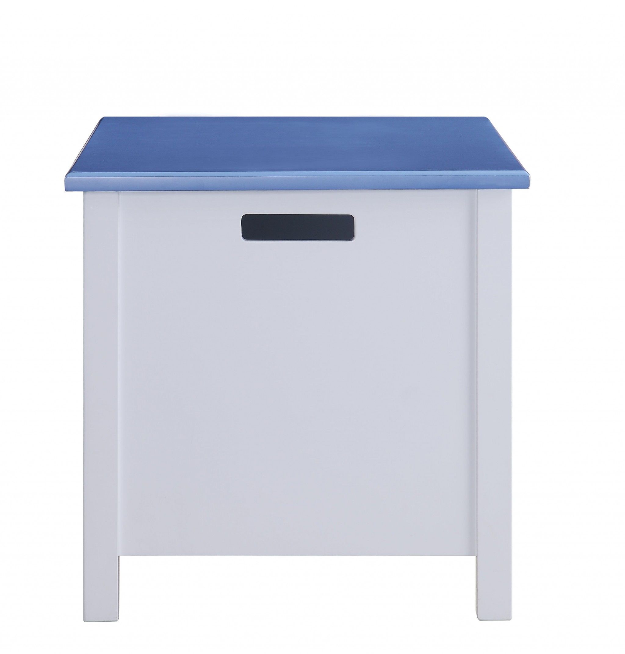 Wood Youth Chest - White Blue