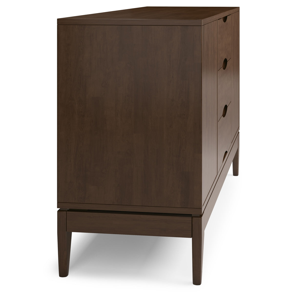 Harper - Sideboard Buffet - Walnut Brown by Simpli-Home | Bel Furniture