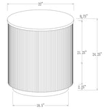 Jason - Round Marble Top Table by CoasterEveryday | Bel Furniture